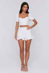 Softest Embrace Shorts White