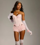 Pretty Reign Princess Satin Bustier