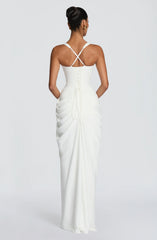 Elara Maxi Dress - Ivory