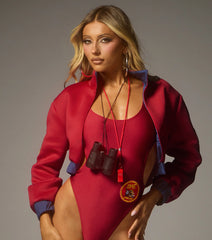 On Watch Lifeguard Four-Piece Costume Set