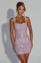 Petra Mini Dress - Pink