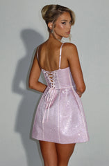 Emma Mini Dress - Blush