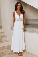 The Social Girl Maxi Dress White