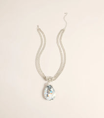 Major Drop Pendant Statement Necklace
