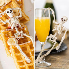 Miniature Poseable Skeleton, 8in