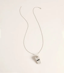 Call It Glam Referee Whistle Necklace
