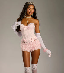 Pretty Reign Princess Satin Bustier