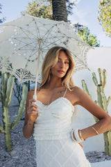 Percy Lace Maxi Dress