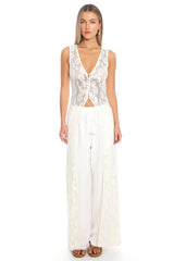 Cala Xarraca Maxi Top Off White