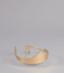 Lady Justice Metal Crown