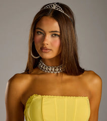 Crowned In Shine Rhinestone Tiara