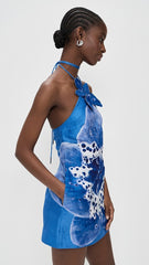 Everlee Orchid Print Mini Dress