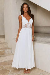 The Social Girl Maxi Dress White