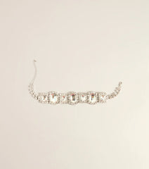 Shine Statement Rhinestone Choker Necklace