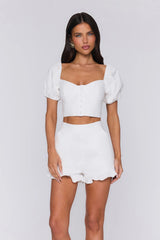 Softest Embrace Shorts White