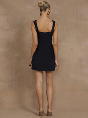 Bethani Corset Black Mini Dress