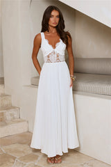 The Social Girl Maxi Dress White